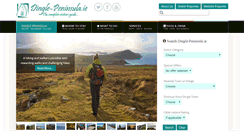 Desktop Screenshot of dingle-peninsula.ie